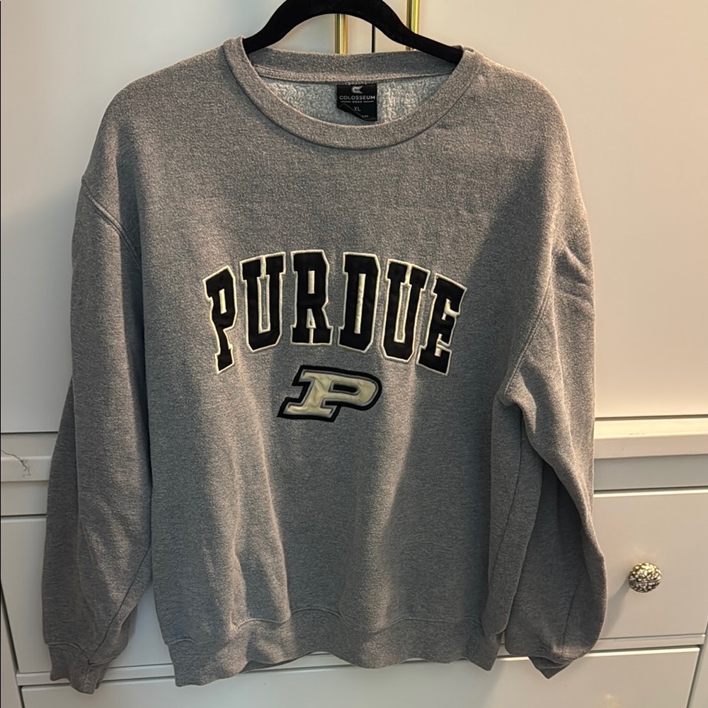 Gray Purdue Sweatshirt